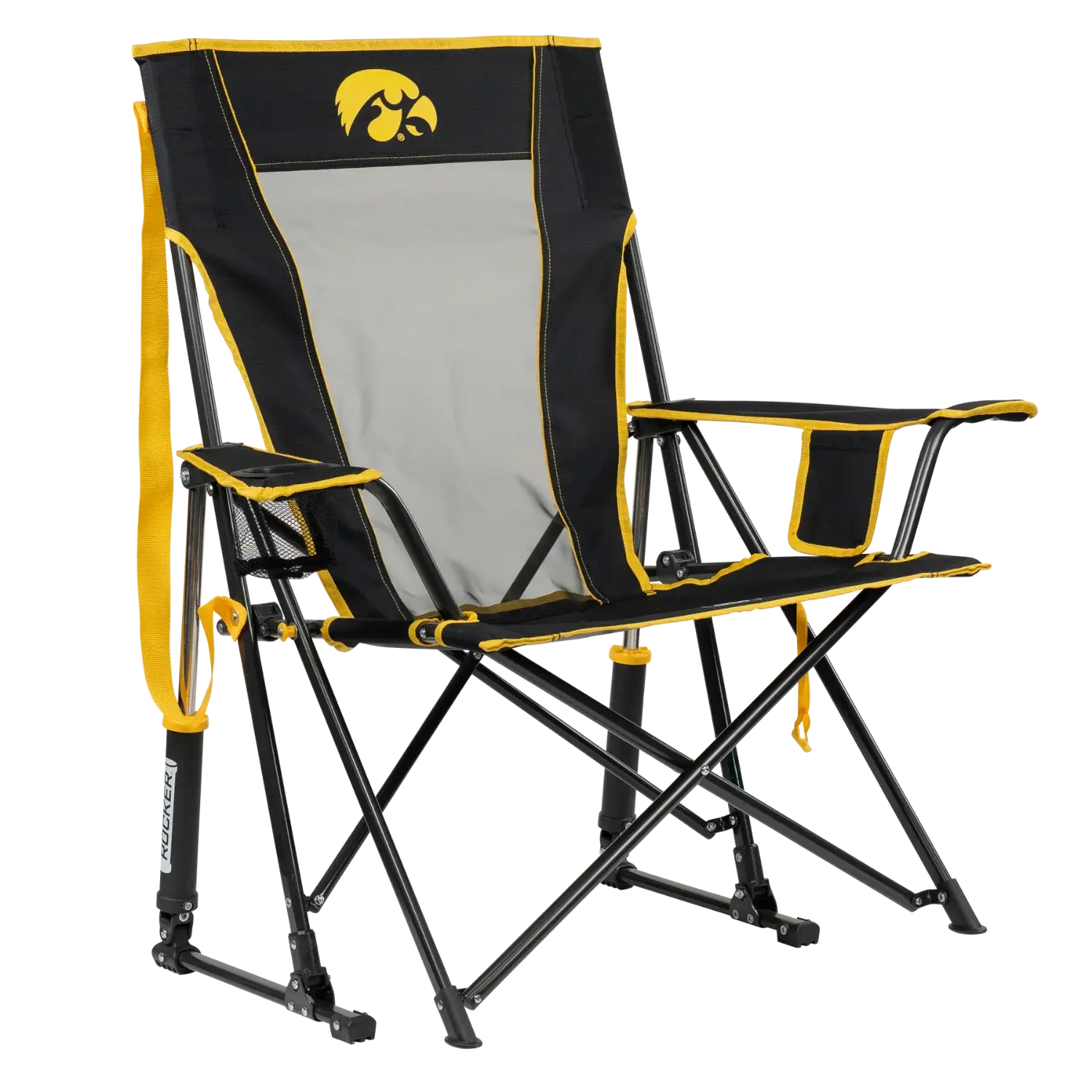 College Comfort Pro Rocker™ - Iowa Hawkeyes - Sideline Comfort