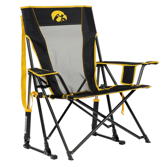 College Comfort Pro Rocker™ - Iowa Hawkeyes - Sideline Comfort