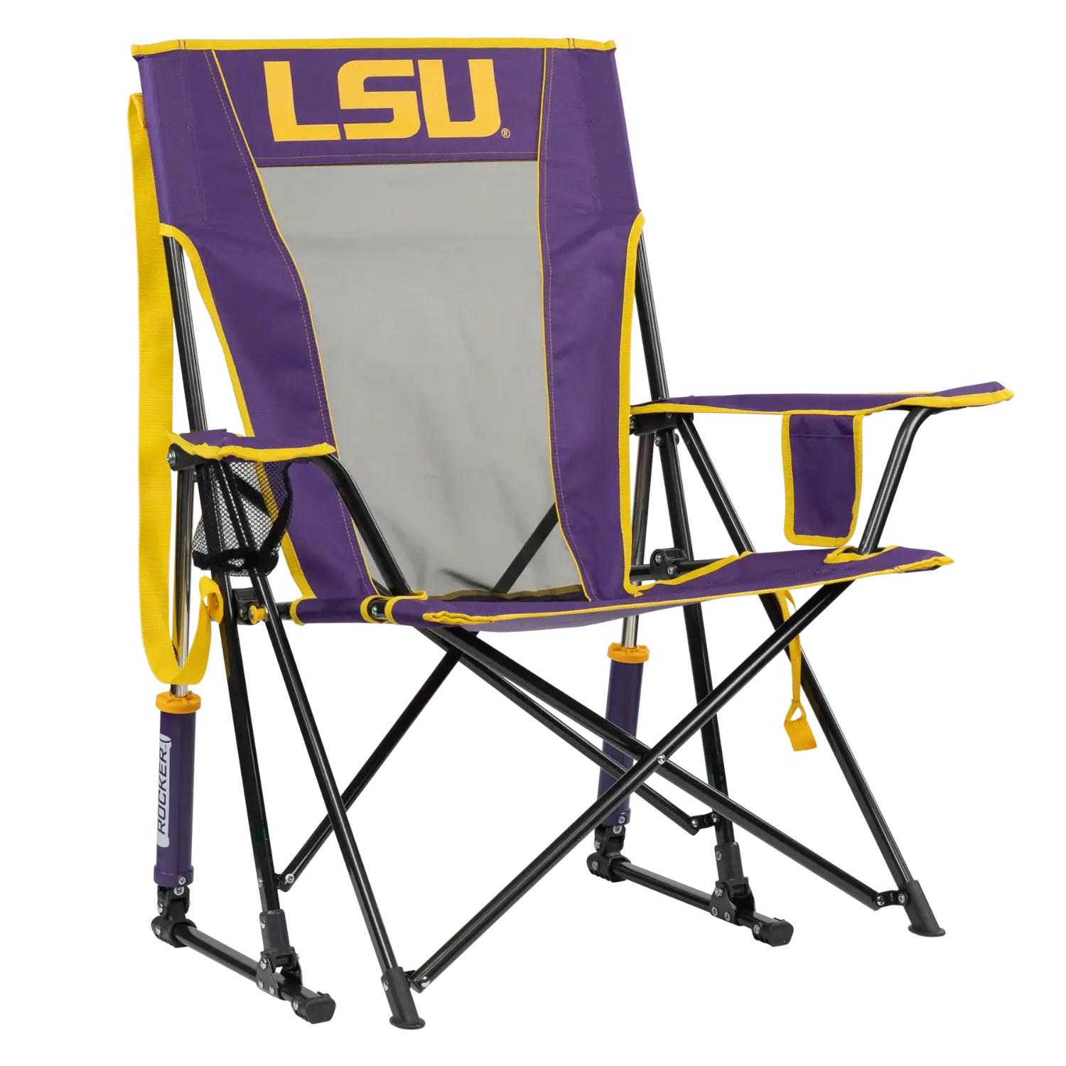 College Comfort Pro Rocker™ - LSU Tigers - Game Day Comfort