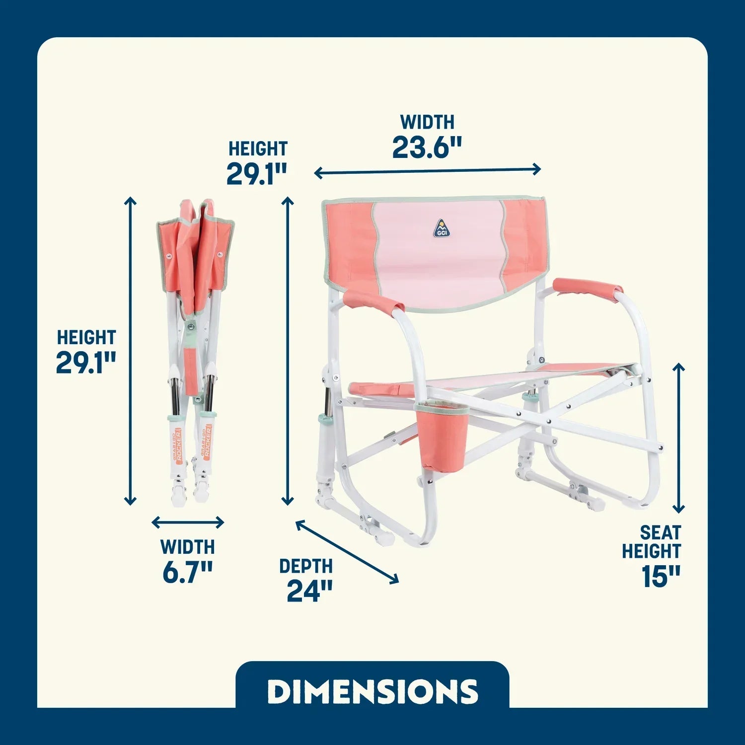 Grab & Go Rocker™ - Fresh Air Retreat