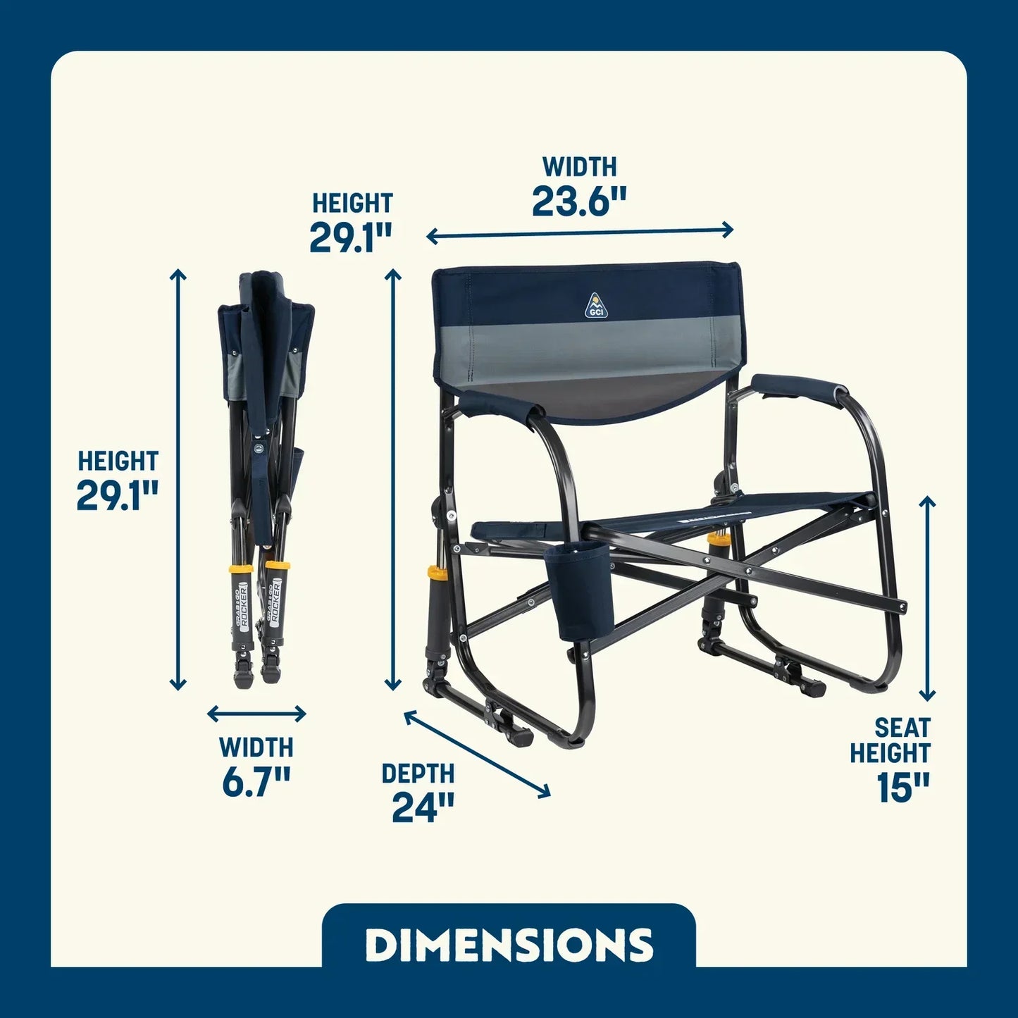 Grab & Go Rocker™ - Easy Setup