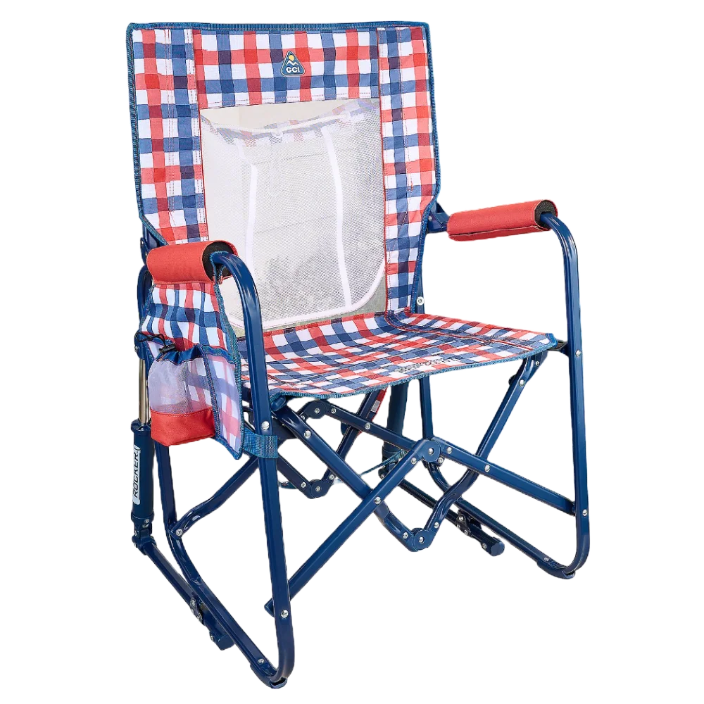 Stowaway Rocker™ with Storage Pouch - Patio Side Ease