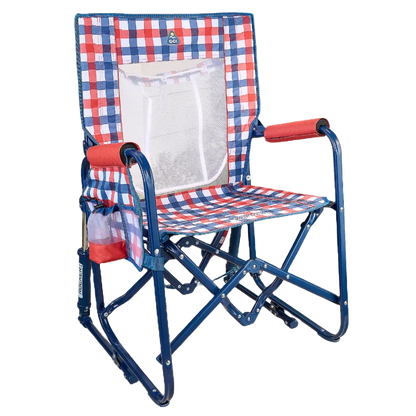 Stowaway Rocker™ with Storage Pouch - Patio Side Ease