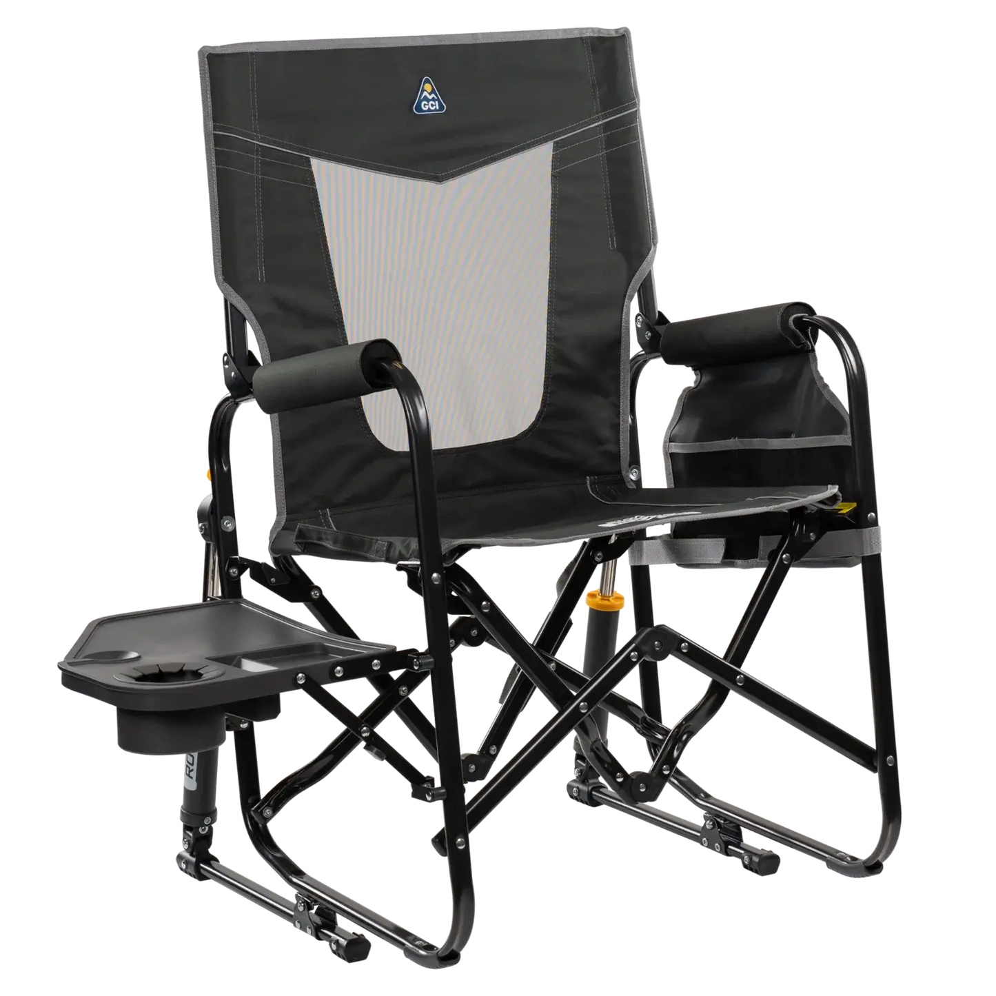 Stowaway Rocker™ with Side Table - Cookout Ready