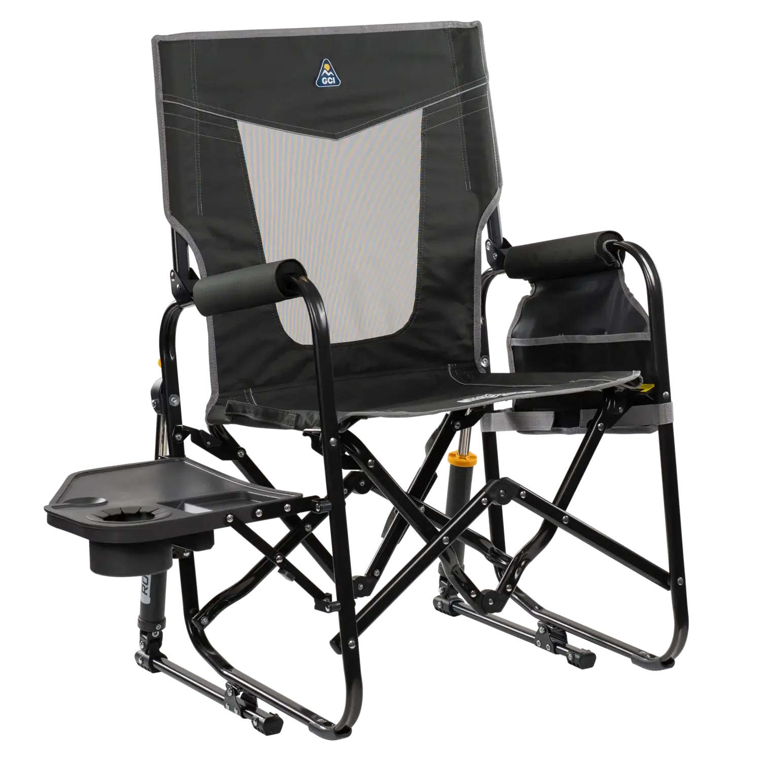 Stowaway Rocker™ with Side Table - Cookout Ready