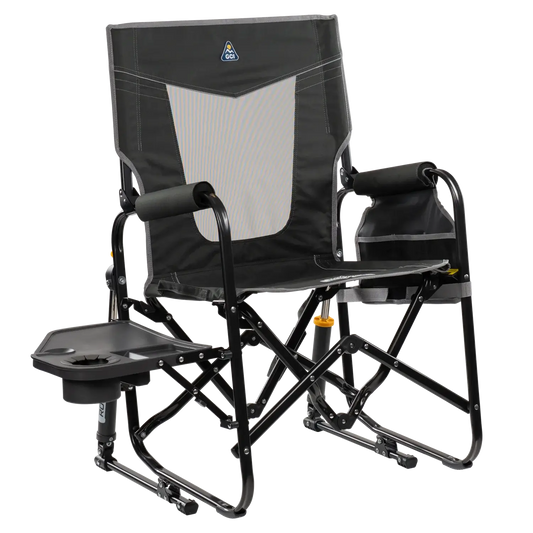 Stowaway Rocker™ with Side Table - Cookout Ready
