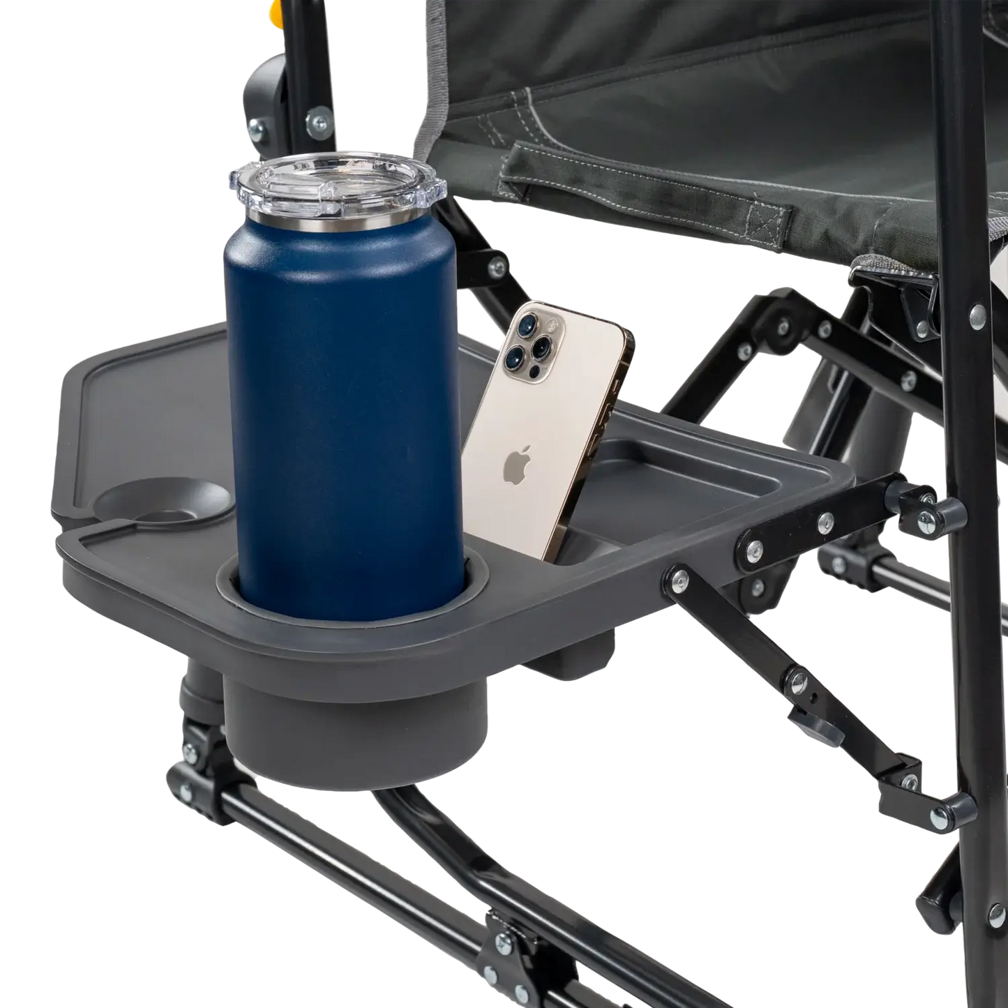 Stowaway Rocker™ with Side Table - Cookout Ready