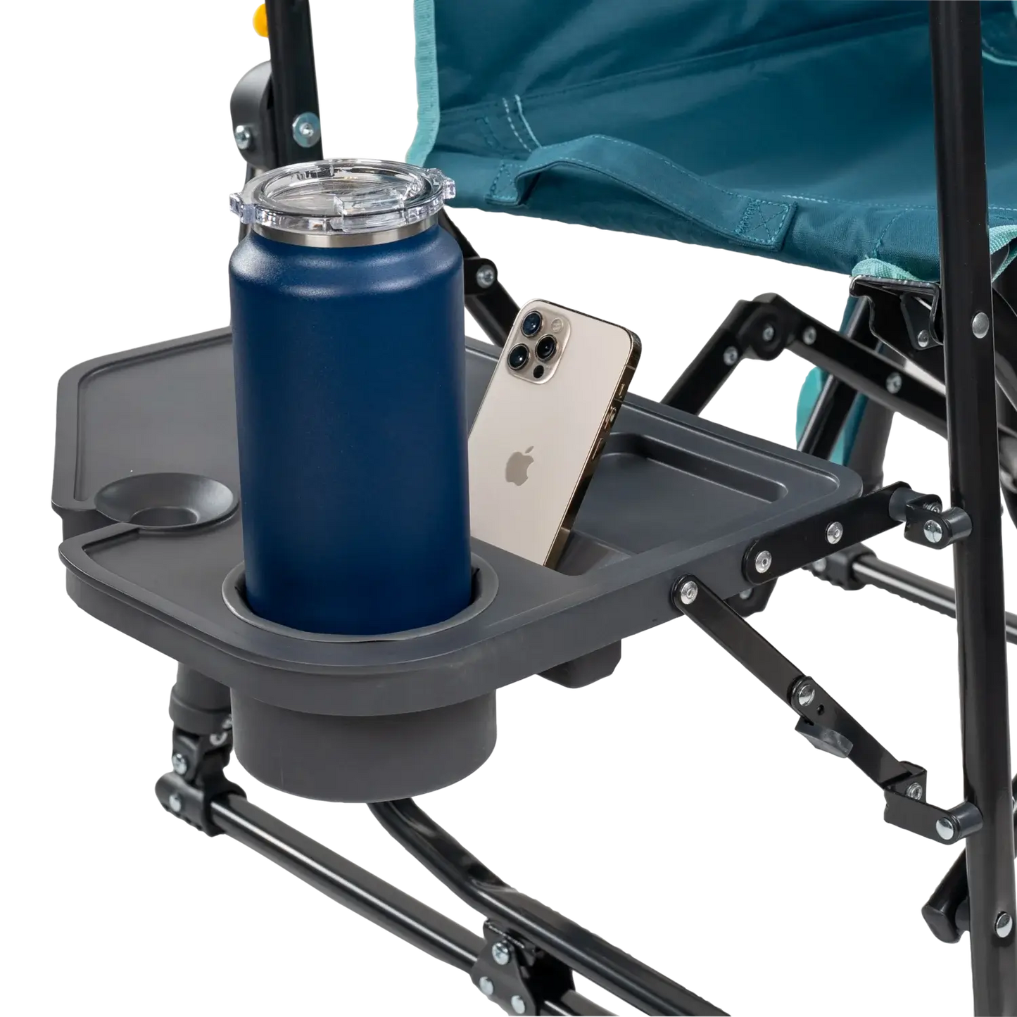 Stowaway Rocker™ with Side Table - Cookout Ready