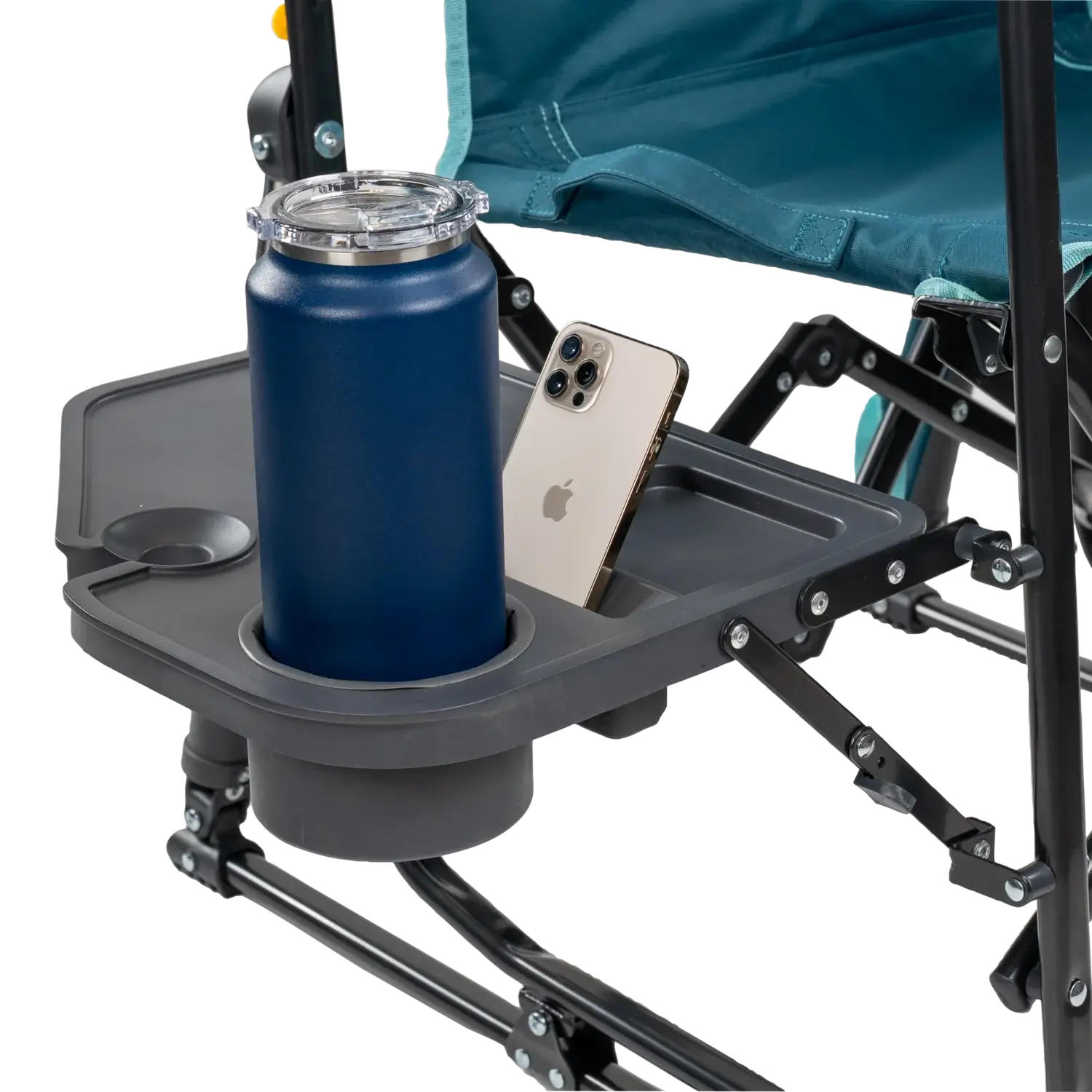 Stowaway Rocker™ with Side Table - Cookout Ready