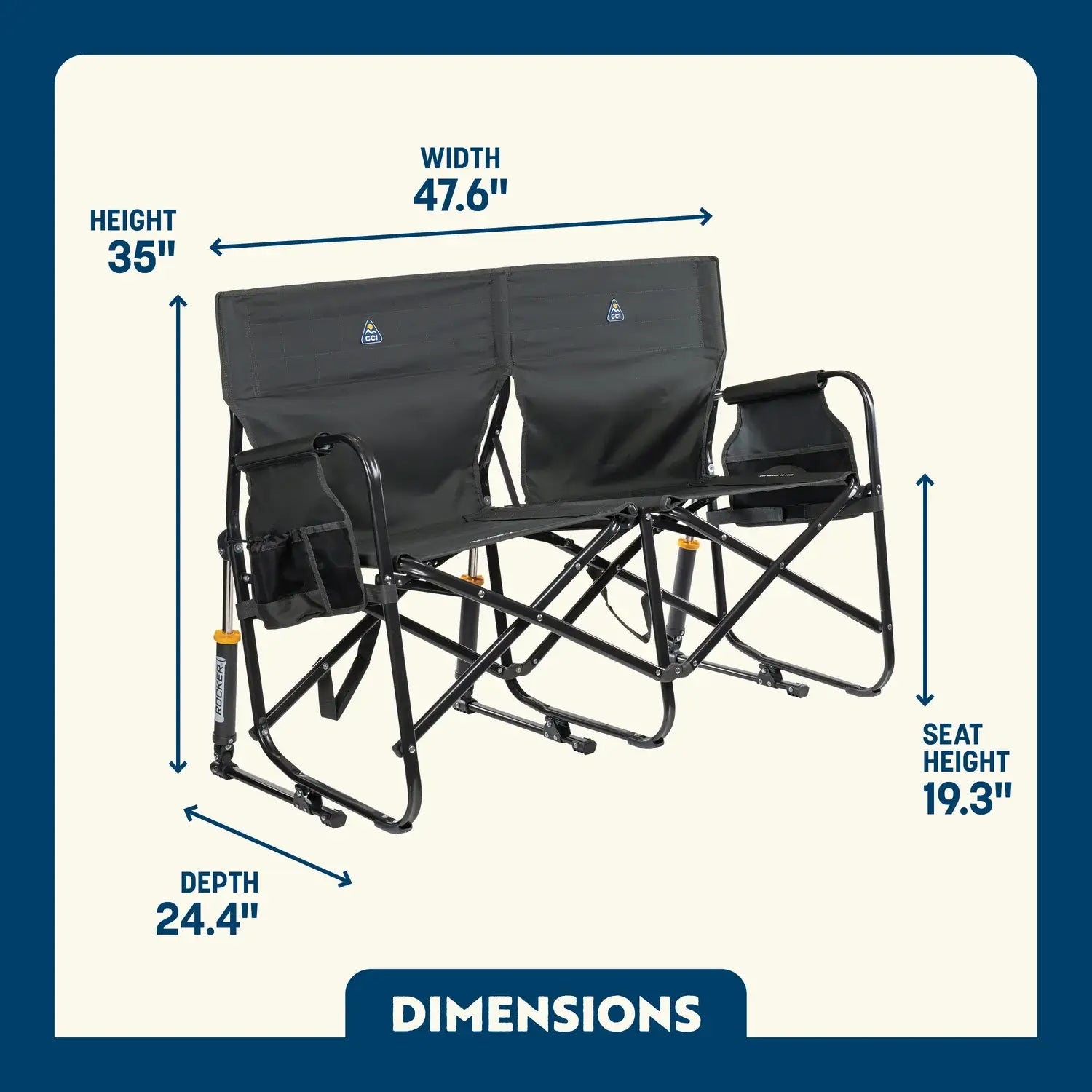 Tandem Rocker™ - Porch Ready